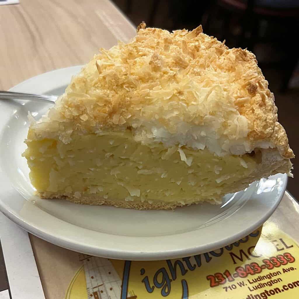 Coconut Cream Pie at Old Hamlin