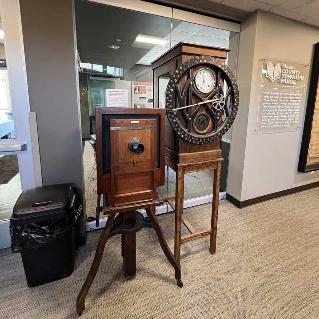 Vault at the Mason County Historical Society