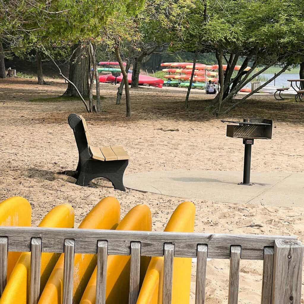 Kayak Rentals at Ludington State Park