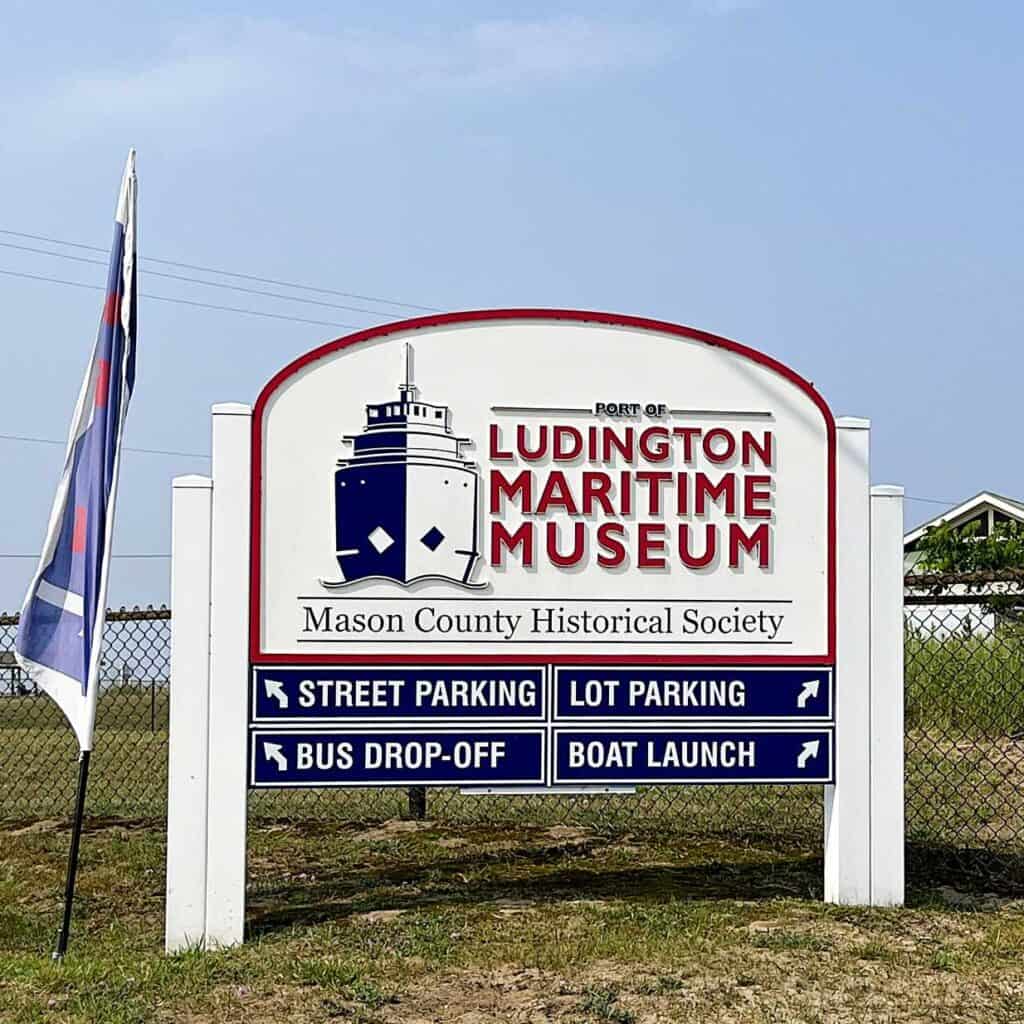 Ludington Maritime Museum Signage