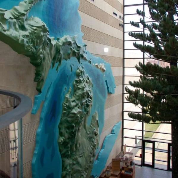 Michigan Map at the Michigan History Center