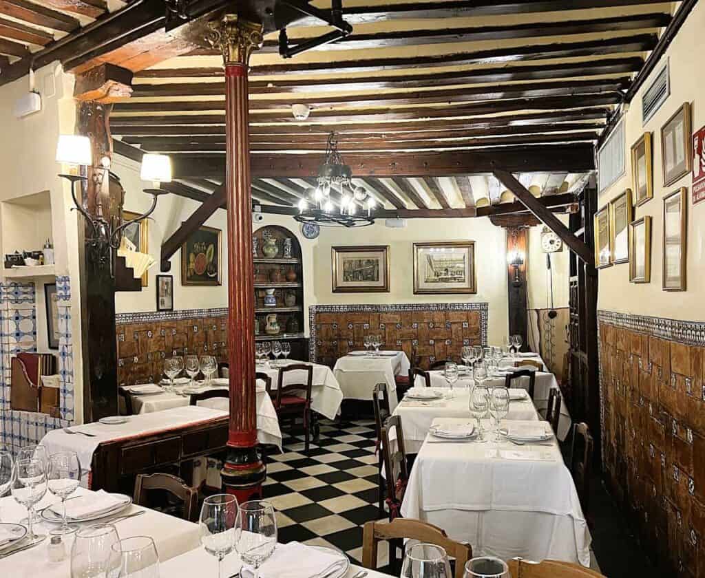 Botin's Upstairs Dining Room