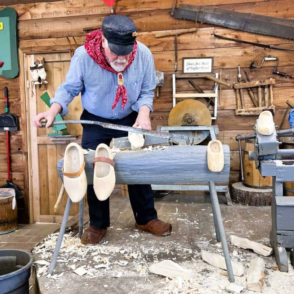 Wooden Shoe Carver