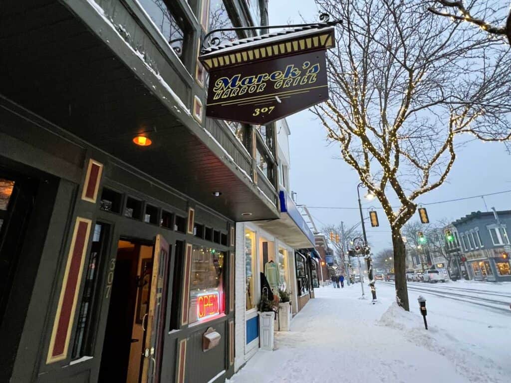Marek's Harbor Grill in Charlevoix, Michigan