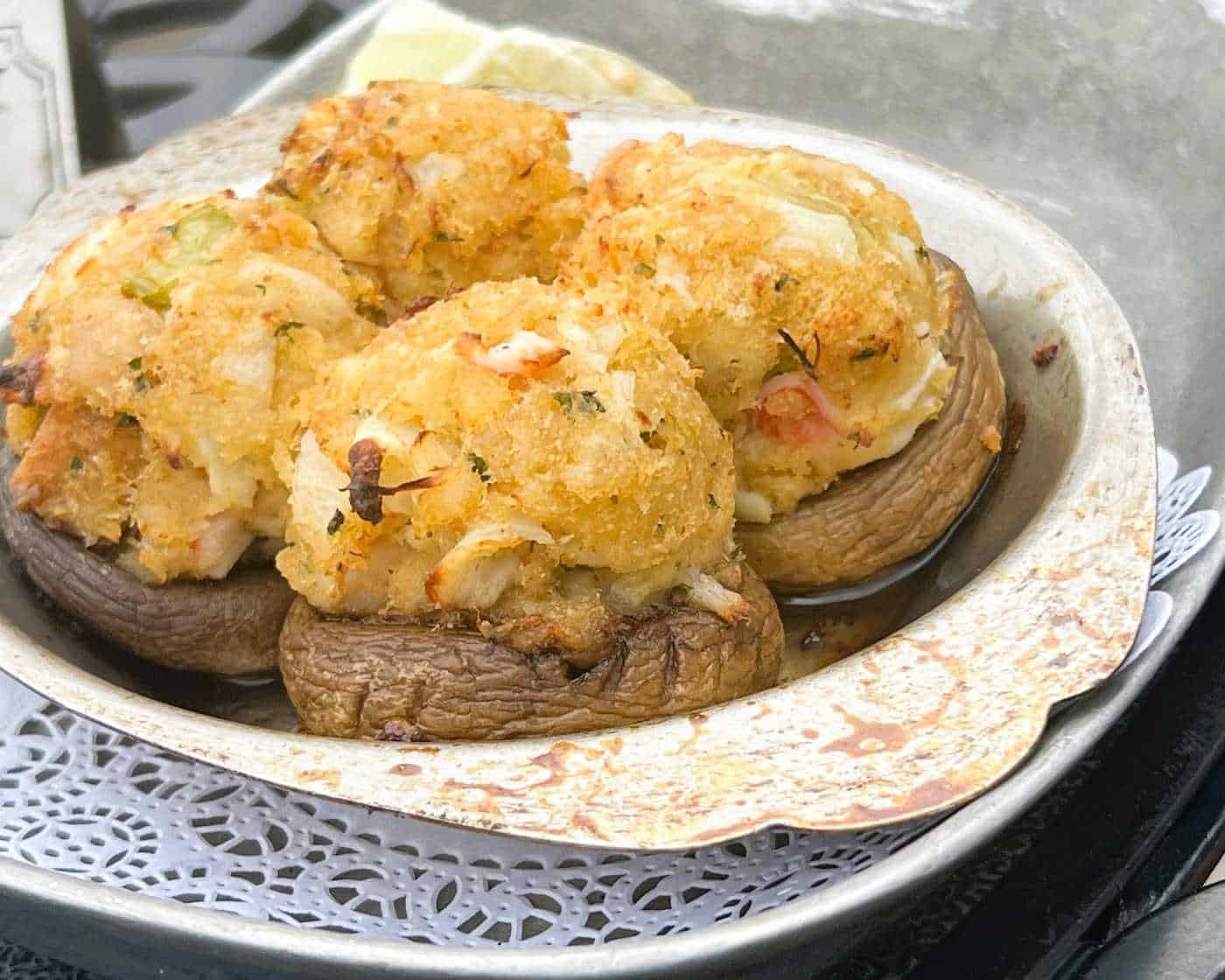 Seafood Stuffed Mushrooms at Port Edward – Resized Seafood Stuffed Mushrooms at Port Edward