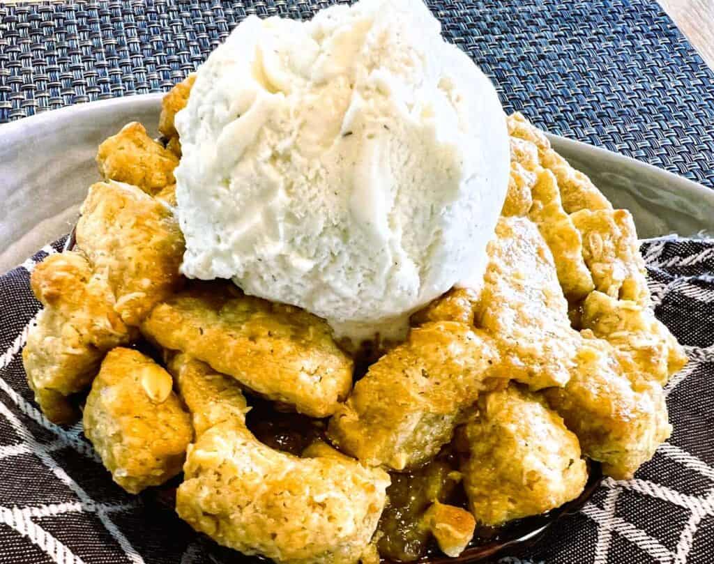Apple Crisp at the Foodcraft Restaurant