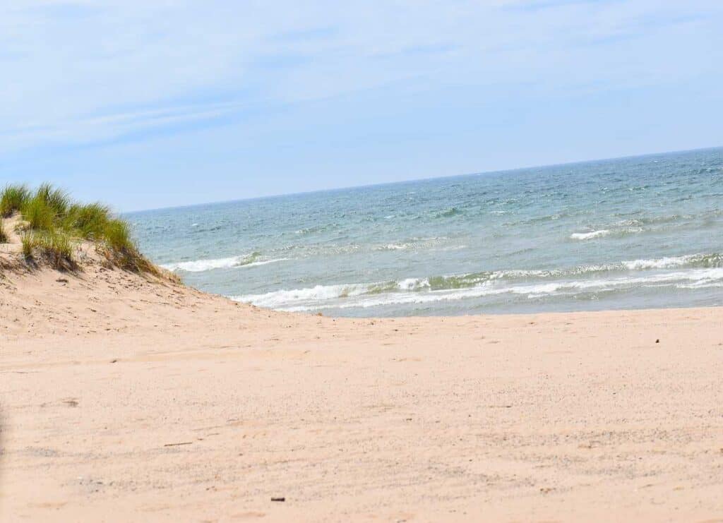 Beach at Grand Haven State Park
