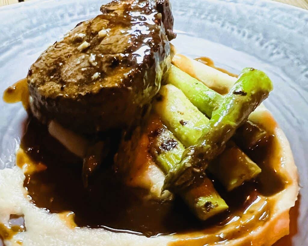 Filet Mignon at Perch Photo Credit Amy Piper