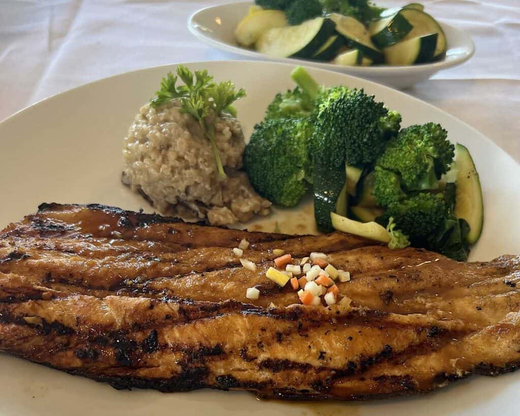 Fish Dinner at Harbor Haus