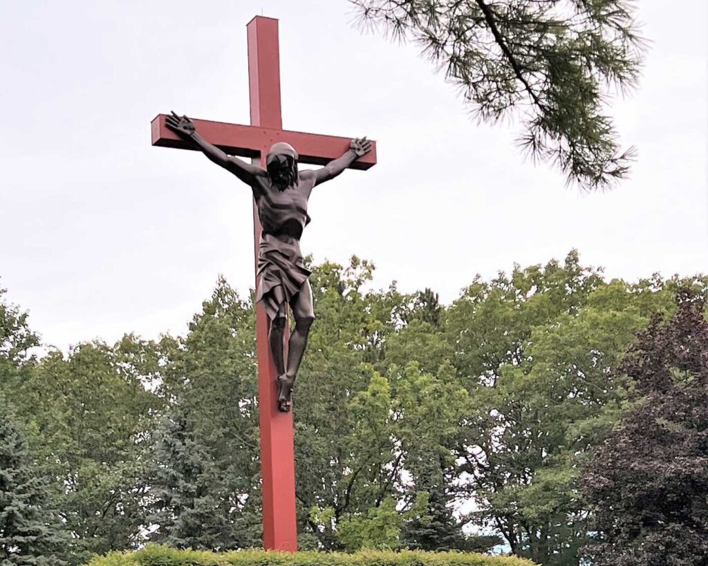 Cross in the Woods Photo Credit: Amy Piper/Follow the Piper