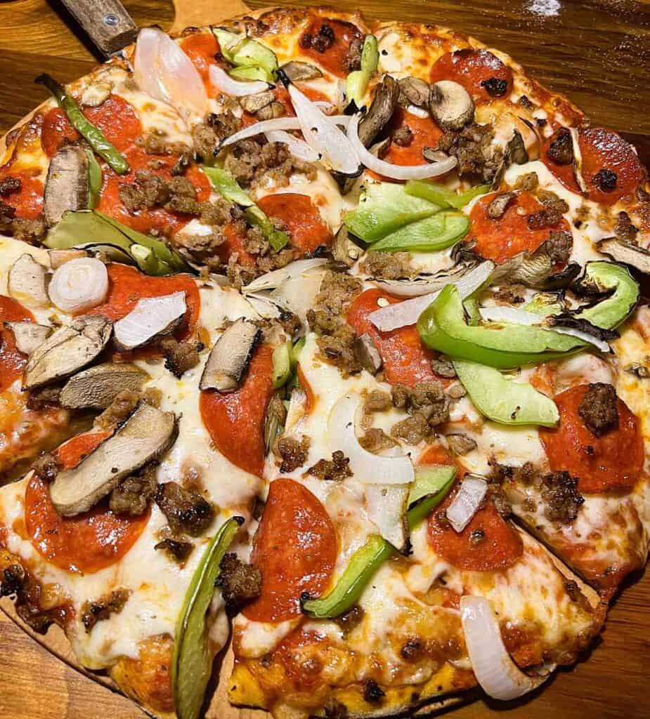 Pizza at Buffalo Phil's Photo Credit: Amy Piper/Follow the Piper