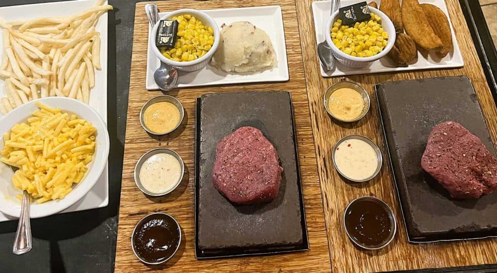 filet mignon at Hot Rocks Photo Credit: Amy Piper/Follow the Piper