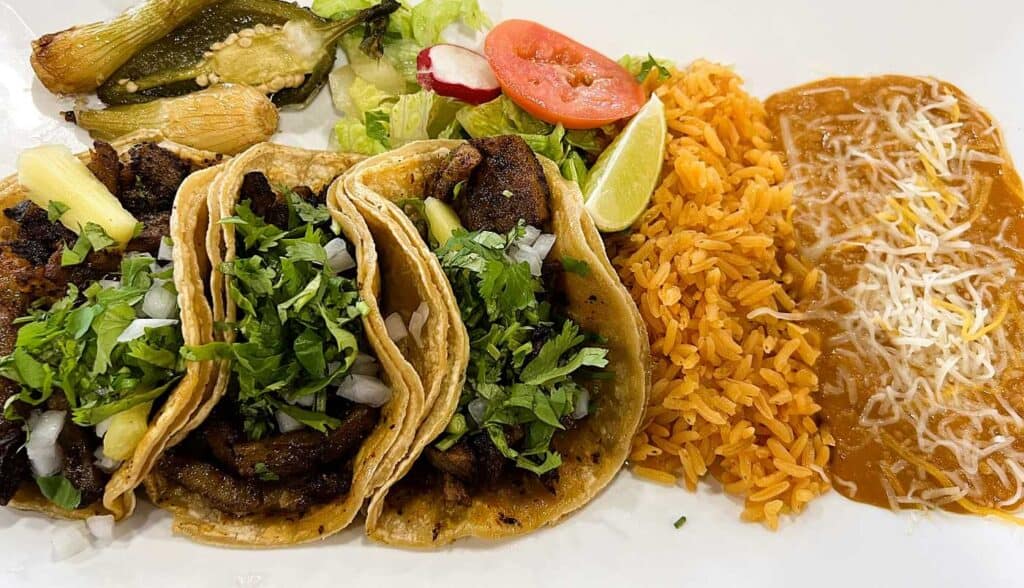 Tacos al Pastor at Cocina La Familia Photo Credit: Amy Piper/Follow the Piper